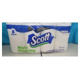 8 Rolls Scott RV/Boat Toilet Paper, Rapid