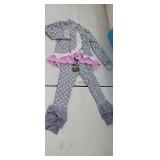 NWT 2 Pc Girls Size 6T Matilda Jane Outfit, Grey