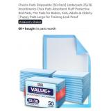 NEW 50 Pk All-in-1 Disposable Pads- 23" x 36",