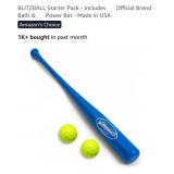 NEW Blitzball Bat & 2 Balls