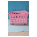 Pink Storage Container 17" x 14" x 10.5"