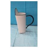 Enamel Pitcher Wall Pocket 10.25" Tall x 5" wide