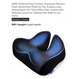 Ergonomic Memory Foam Seat Cushion w/ Non-Slip