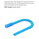 NEW Dryer Vent Cleaner Kit: Universal Vacuum Hose