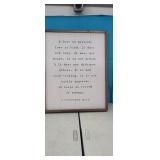 Estate 1st Corinthians 13:4-5 Wall Art, Wood,