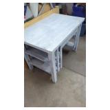 Estate VINTAGE Wood Library Table.Mission Style,