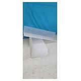 7 Pk - Acrylic Shelves, 12" W x 4" Deep*needs