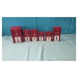 (6) 2021 Hallmark Christmas Ornaments Barbie,