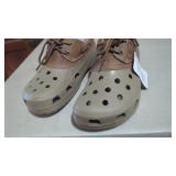 New Crocs "Islander"  Mens 9 / Womens11. Khaki /
