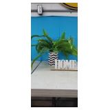 Estate "Home" Decor (4"t x 11"w) & Artificial