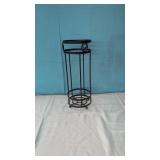 Metal Decorative Toilet Paper Holder 15" Tall x