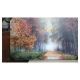 New Wall Art  "Pathway through the Misty Autum