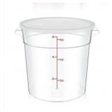 NEW 6 Qt Round Food Storage Container w/ Lid