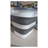 New  Collapsible Laundry Basket with Handles,