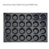 NEW 24-Cup Muffin Pan, Commercial Grade Aluminum,