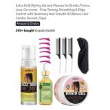 NEW Extra Hold Styling Gel & Mousse for Braids,