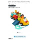 NEW Toy Bus for Toddlers w/ Moving Parts & 9