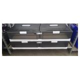 NEW Set of 2 Double Lid Tote for Ornaments, Gift