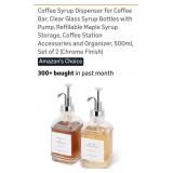 (2) New Coffee Syrup Dispensers