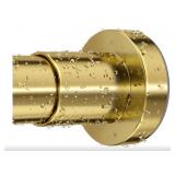 New Gold Shower Curtain Rod 36-98 Inches