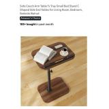 NEW Sofa Couch Arm Table / C Shaped Side End