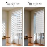 New Cordless Zebra Blind for Windows Pull Down