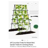 NEW Approx 6ft Garden Trellis A-Frame, Assembly