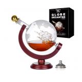 New  Whiskey Globe Decanter, Gifts for Men Dad