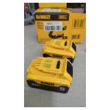 2 New DeWalt  20V MAX XR 5 Ah Lithium Ion