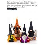4 Pc Halloween Gnomes- 10.5" T*appears new