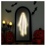 New Hologram Ghost Mirror LED Haunted Spooky with