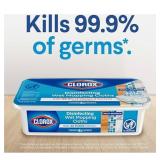 24 Clorox Disinfecting Wet Mop Pads, Disposable