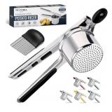 New Potato Ricer - Stainless Steel Potatoes