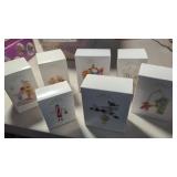 7 Hallmark Keepsake Ornaments (2008-2009) in