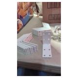 16 New corner Braces (approx 2.5")With Screws