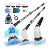 New Electric Spin Scrubber,Cordless Cleaning