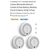 (3). X- Sense  2 in 1 Smoke/ Carbon Monoxide