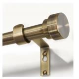 New Antique Bronze Curtain Rods for Windows 72 to