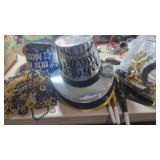 New Years Party Kit.   Hats, Beads, Noise