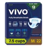 22 Medium Adult Incontinence Diaper Briefs with