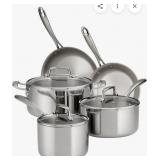 New Tramontina Gourmet Prima 8 Piece Cookware Set