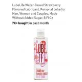 Strawberry Flavored Lube (8oz)