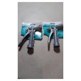 2 New Metal Garden Hose Sprayers