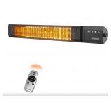 New  Infrared Heater 1500W with Remote, 2.5s