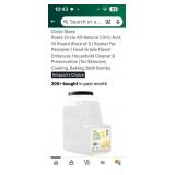 10 # Container of Citric Acid