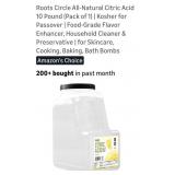 10 # Container of Citric Acid