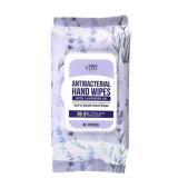 Antibacterial Hand Wipes With Lavender Oil   80