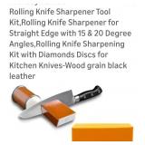 Luxe Sphere Rolling Knife Sharpener Kit with 15ï¿½
