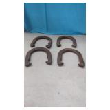 Estate  (4) Franklin Steel Horse Shoes