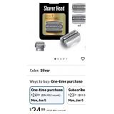 2 Pkgs  2pc Series 7 70S Electric Shaver